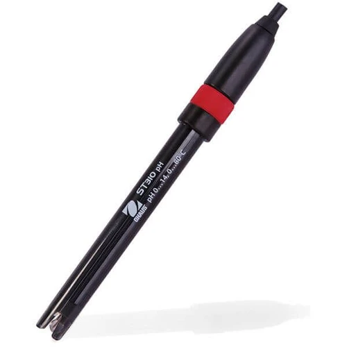 OHAUS 83033965 Starter pH Electrode ST310, 0-14 pH, Plastic Shaft, Built-In Temperature Sensor, 1.1 m Cable