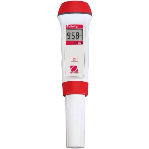 OHAUS 30073982 Starter Salinity Pen Meter ST10S, 0.0-10.0 ppt, ±2.5% FS, IP67