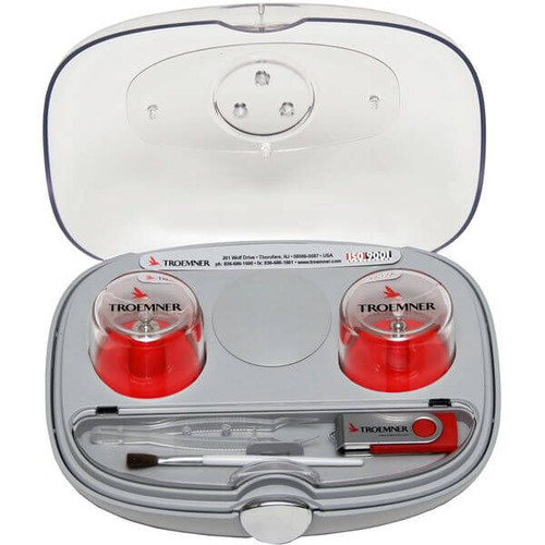 OHAUS 80859546 ASTM Class 1 CalPak Calibration Weight Kit, 5 g and 200 mg, with Accredited Calibration Certificate,