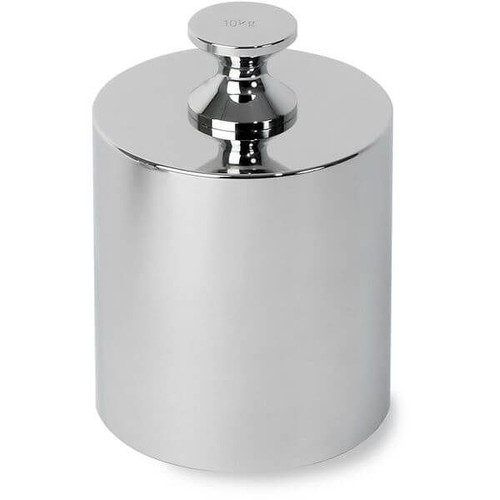 OHAUS 30391454 ASTM Class 1 Calibration Weight, 10 kg, Two-Piece, with Accredited Calibration Certificate