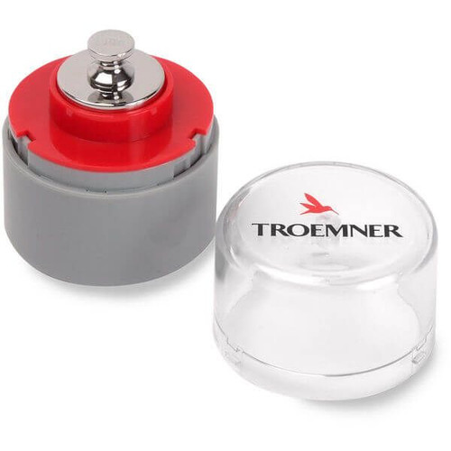 OHAUS 30391595 ASTM Class 1 Calibration Weight, 100 g, Two-Piece, with Non-Accredited Calibration Certificate