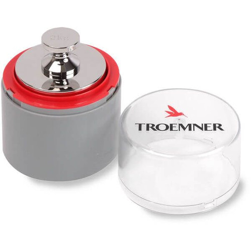 OHAUS 30391101 ASTM Class 4 Calibration Weight, 2 kg, Two-Piece, with Non-Accredited Calibration Certificate