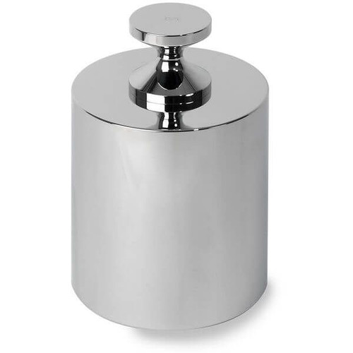 OHAUS 30391456 ASTM Class 1 Calibration Weight, 25 kg, Two-Piece Knob Style, with Accredited Calibration Certificate