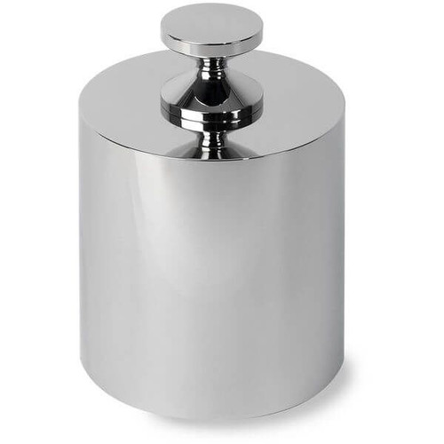 OHAUS 30391328 ASTM Class 4 Calibration Weight, 50 kg, Two-Piece Knob Style, with Accredited Calibration Certificate