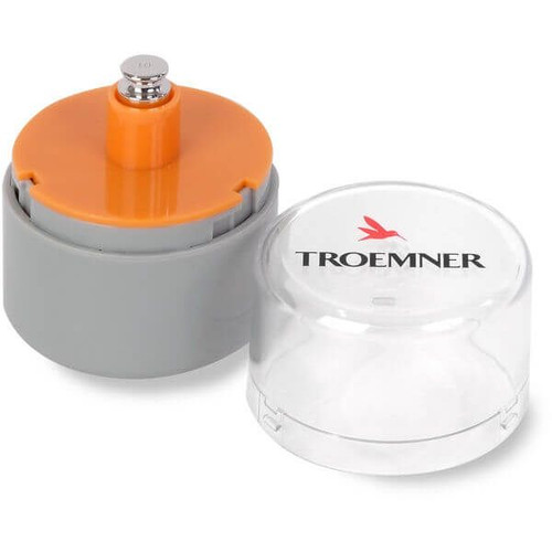 OHAUS 80780296 OIML Class E2 Calibration Weight, 10 g, One-Piece, with Accredited Calibration Certificate