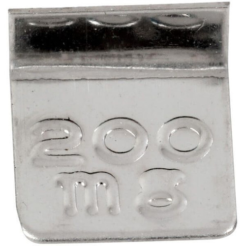 OHAUS 30391011 ASTM Class 7 ECON Weight, 200 mg, One-Piece Flat, No Certificate