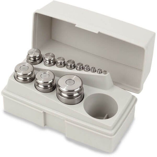 OHAUS 30390966 ASTM Class 7 ECON Weight Set, 500 g to 1 g, No Certificate