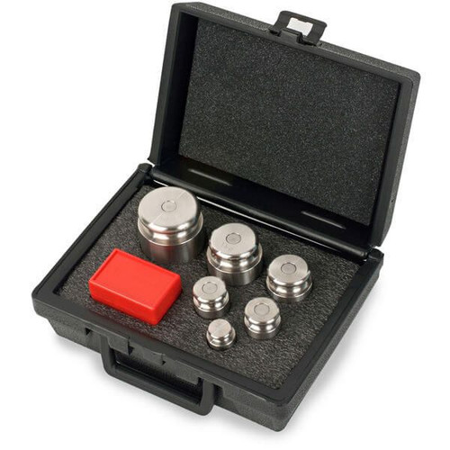 OHAUS 30390979 ASTM Class 7 ECON Weight Set, 2,000 g to 1 mg, with Non-Accredited Calibration Certificate