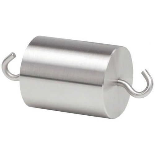 OHAUS 83040670 ASTM Class 5 Hook Top and Bottom Weight, 10 kg, Two-Piece, No Certificate