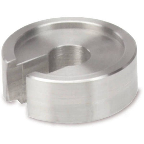OHAUS 83040788 Two-Piece Interlocking Slotted Weight, 8 oz, ASTM Class 5, with Accredited Calibration Certificate