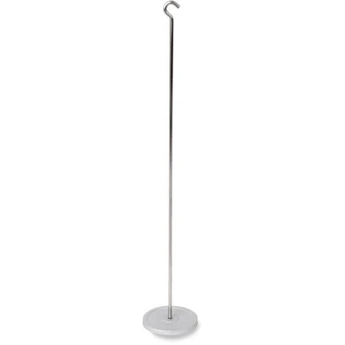 OHAUS 30391642 Cast Iron Weight Hanger, 1 lb, 9.25 in, Class F, with Non-Accredited Calibration Certificate
