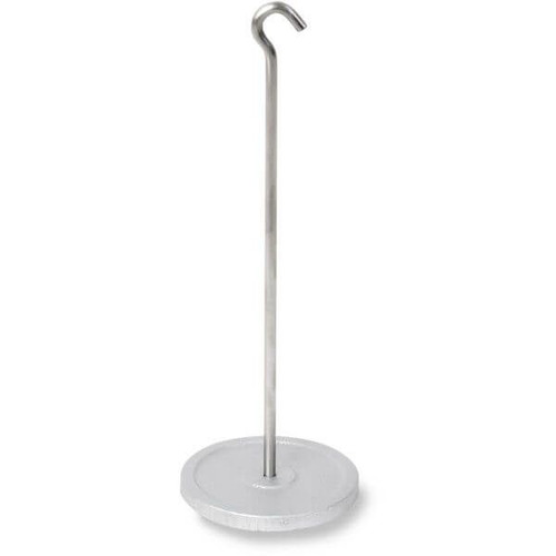 OHAUS 30391646 Cast Iron Weight Hanger, 5 lb, Class F, with Non-Accredited Calibration Certificate