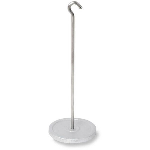 OHAUS 83040497 Cast Iron Weight Hanger, 5 lb, ASTM Class 7, with Accredited Calibration Certificate