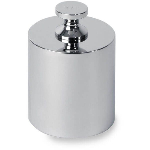 OHAUS 30390263 UltraClass ASTM Reference Weight, 3 kg, Two-Piece Cylindrical, with Accredited Calibration Certificate