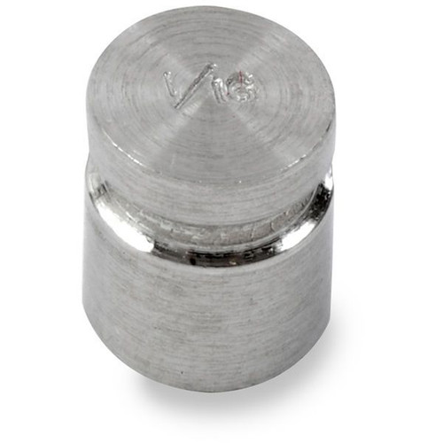OHAUS 83040851 ASTM Class 5 One-Piece Cylindrical Test Weight, 1/16 oz, No Certificate