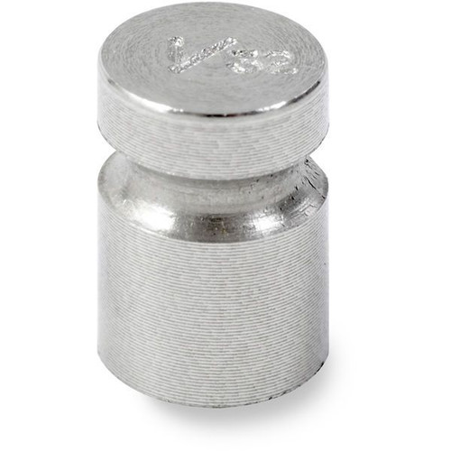 OHAUS 83040874 ASTM Class 5 One-Piece Cylindrical Test Weight, 1/32 oz, with Accredited Calibration Certificate
