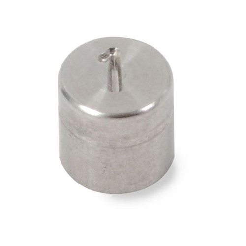 OHAUS 83040208 ASTM Class 5 One-Piece Cylindrical Test Weight, 1 g, No Certificate