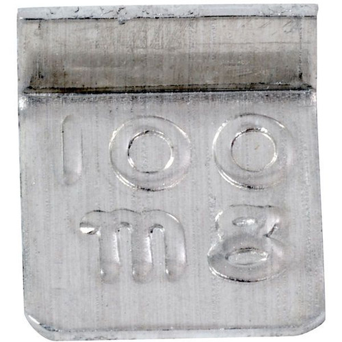OHAUS 83040217 ASTM Class 5 One-Piece Flat Test Weight, 100 mg, with Accredited Calibration Certificate
