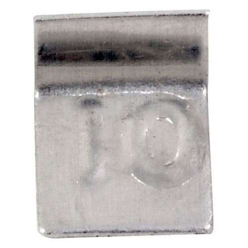 OHAUS 83040224 ASTM Class 5 One-Piece Flat Test Weight, 10 mg, No Certificate