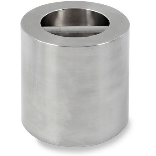OHAUS 83040243 ASTM Class 5 Stainless Steel Grip Handle Weight, 20 kg, Two-Piece, with Accredited Calibration