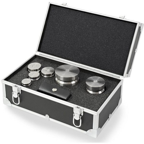 OHAUS 83040356 ASTM Class 5 Test Weight Set, 10 lb to 0.001 lb, 17 Pieces, No Certificate