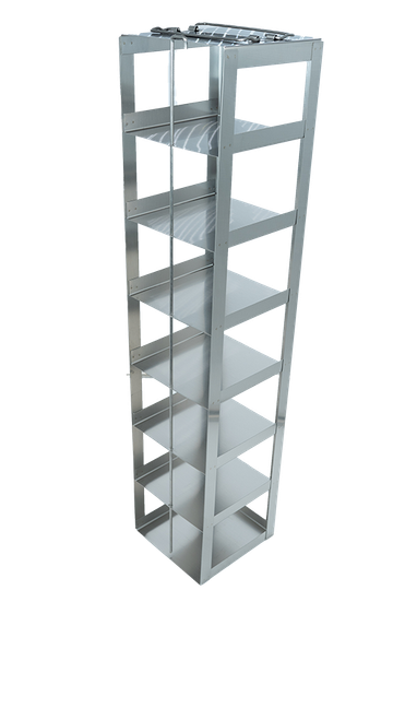 Crystal CF-7-L375 Vertical Freezer Rack for Large 3.75" Boxes
