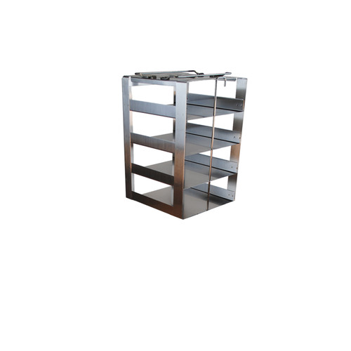 Crystal CFMR-4 Vertical Freezer Rack for 12 mL & 5 mL SBS Tube Racks (4"-4 1/4" H)