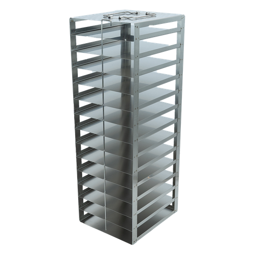 Crystal CFS-100-14 Vertical Freezer Rack for 100-Place Slide Boxes