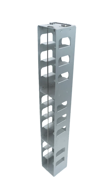 Crystal MCFA-11-2 Aluminum Vertical Freezer Rack for Mini 2" Boxes