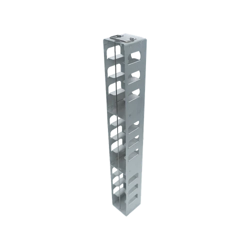 Crystal MCFA-12-2 Aluminum Vertical Freezer Rack for Mini 2" Boxes
