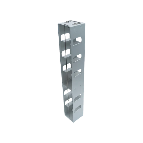 Crystal MCFA-7-3 Aluminum Vertical Freezer Rack for Mini 3" Boxes