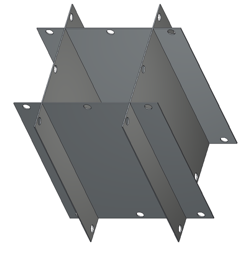 Crystal P20-4R9955 20" Diameter Aluminum Platform Divider for Baxter/Fenwal C-4R9955 Canister Frames