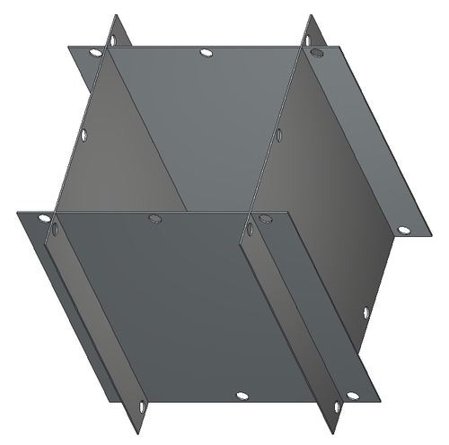Crystal P24-4R9959 24" Diameter Aluminum Platform Divider for Baxter/Fenwal C-4R9959 Canister Frames