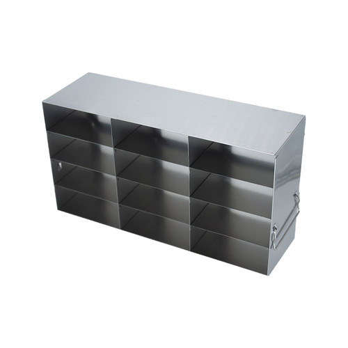 Crystal UF-342-W-81 Upright Freezer Rack with 2" Boxes & 81-Cell Dividers Included
