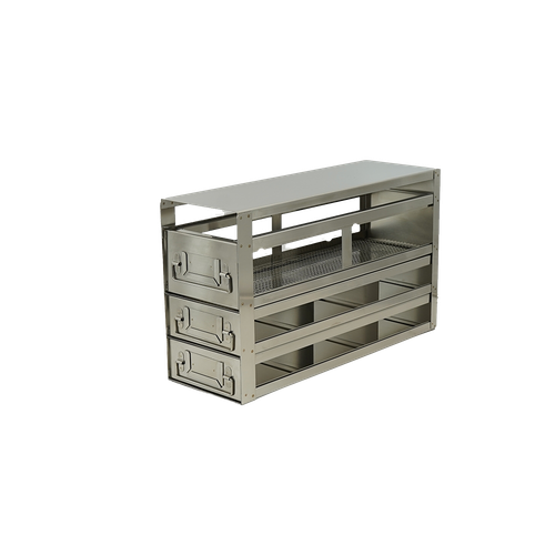 Crystal UFD-B-322 Combination Upright Freezer Drawer Rack for 2" Boxes & Storage Bottles