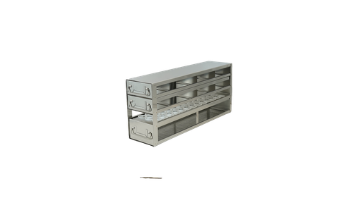 Crystal UFD-LT50-422 Combination Upright Freezer Drawer Rack for 2" Boxes & 50 mL Centrifuge Tubes