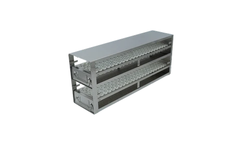 Crystal UFD-LT06-2 Upright Freezer Drawer Rack for 4–7 mL Blood Sample Tubes