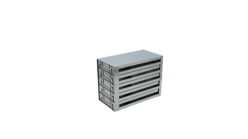 Crystal UFDS-25-35 Drawer Rack for 25-Place Slide Boxes