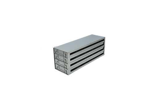 Crystal UFDS-25-54 Drawer Rack for 25-Place Slide Boxes