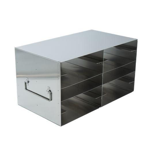 Crystal UFS-100-25 Upright Freezer Rack for 100-Place Slide Boxes