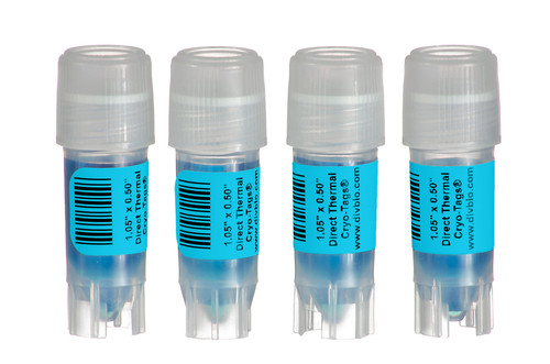 Diversified Biotech DTCR-7000-R Direct Thermal Cryo-Tags® Labels