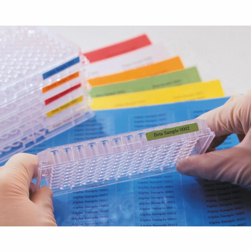 Diversified Biotech RNBW-2400 Rainbow Laser Sidewall Cryo-Tags® Sheet Labels