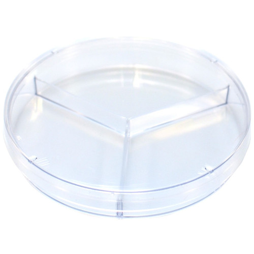 3012 Kord-Valmark Tri-Plate (3 Compartments), 100 x 15 mm, Slippable, Case of 500 (20 Sleeves x 25)