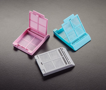Micromesh -- Biopsy Processing / Embedding Cassettes (With 1 Compartment) White