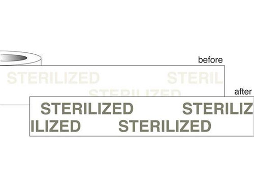 Autoclave Indicator Tape, 3/4" x 500"