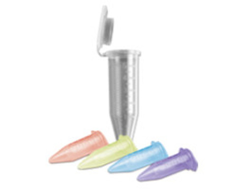 5mL Macrocentrifuge Tubes, Yellow, 200 tubes/pack