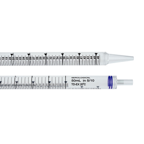 50mL Pipet, Bulk Packed in Bags, Sterile, 200/CS