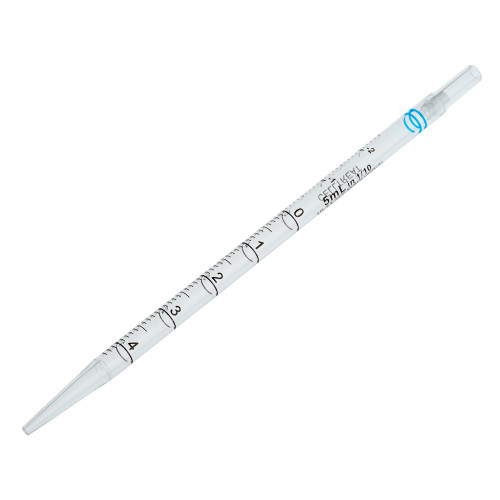 5mL Pipet, Short, Individually Wrapped Packed in Bags, Sterile