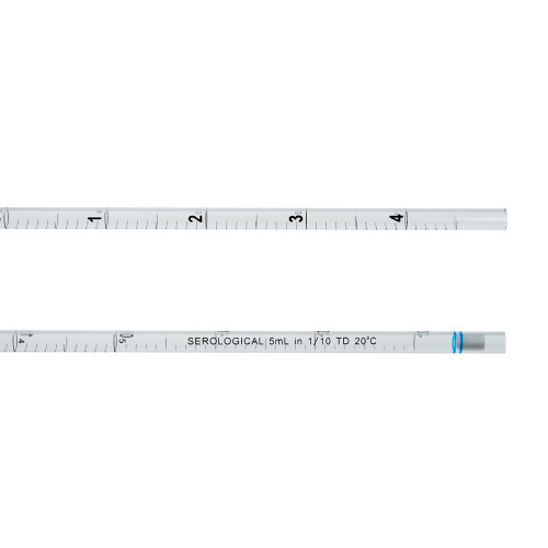 5mL Pipet, Open End, Bulk Packed, Sterile, 500/CS