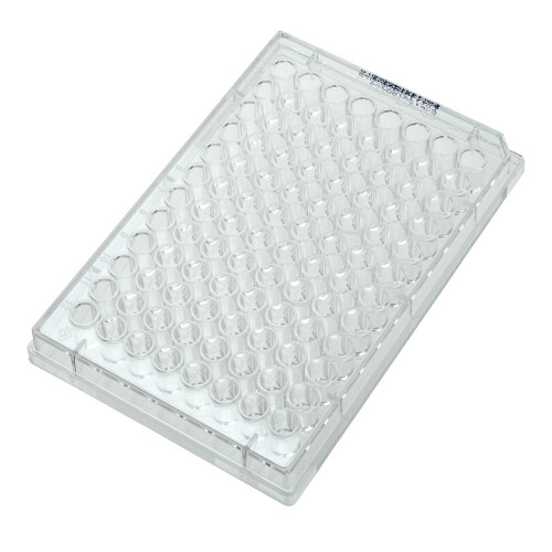 CELLTREAT 96-Well Flat Bottom Non-Treated Microplate, Without Lid, Sterile | 50–300 µL Working Volume | 100/Case | Cat # 229592